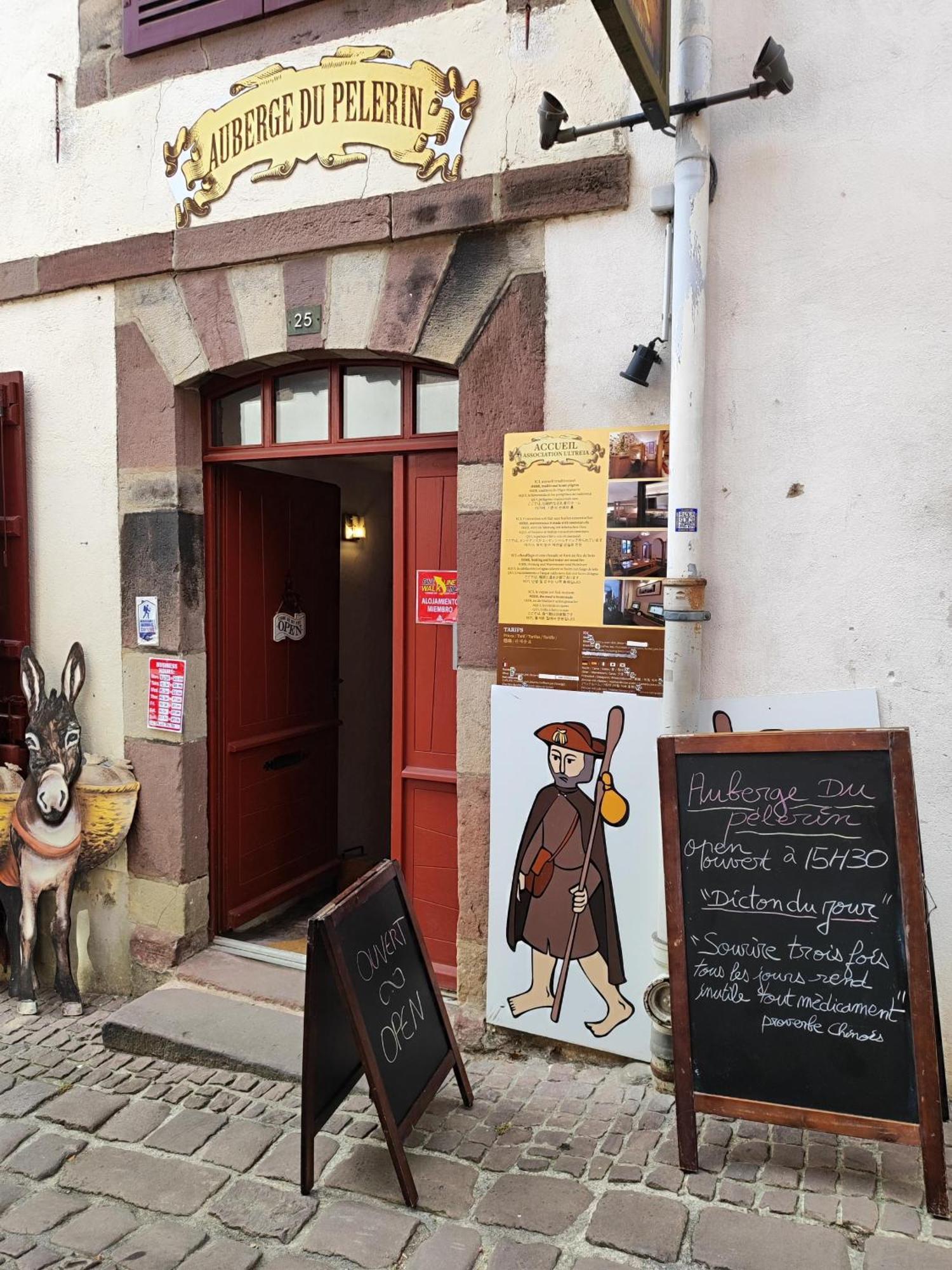 סן-ז'אן-פייה-דה-פור L'Auberge Du Pelerin - St Jean Pied De Port מראה חיצוני תמונה