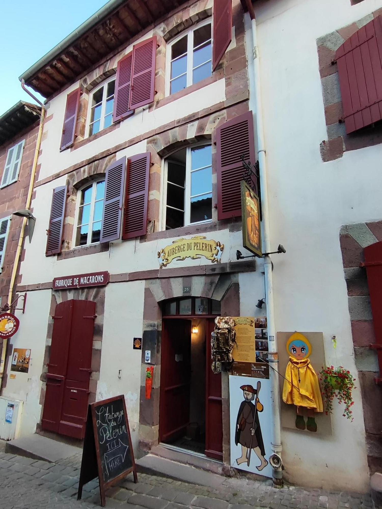 סן-ז'אן-פייה-דה-פור L'Auberge Du Pelerin - St Jean Pied De Port מראה חיצוני תמונה